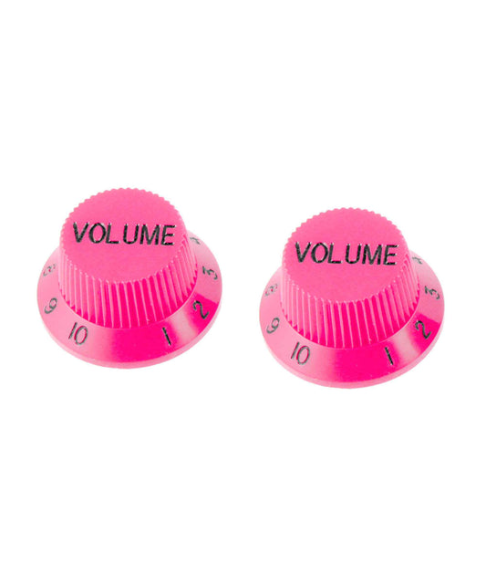 All Parts - Set of 2 Plastic Volume Knobs for Stratocaster