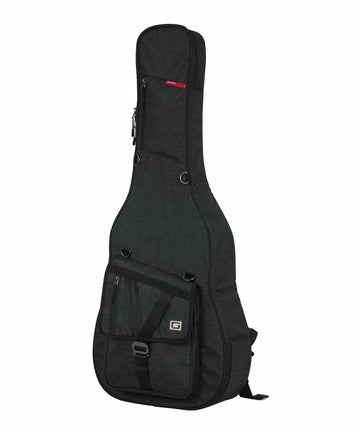 Bao đàn guitar thùng Gator Transit Acoustic Guitar Bag - Charcoal