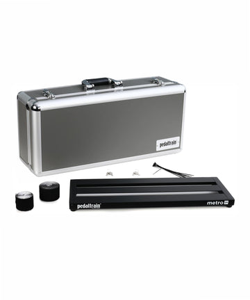 Bàn Pedal Pedaltrain Metro 24 24" x 8" Pedalboard with Hard Case