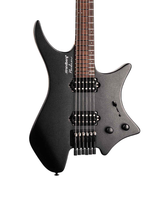 Strandberg Boden Essential 6 Electric Guitar, Black Granite