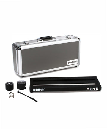 Bàn Pedal Pedaltrain Metro 20 20" x 8" Pedalboard with Hard Case