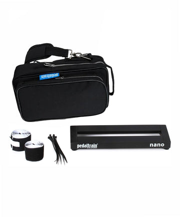 Bàn Pedal Pedaltrain Nano 14" x 5.5" Pedalboard with Soft Case