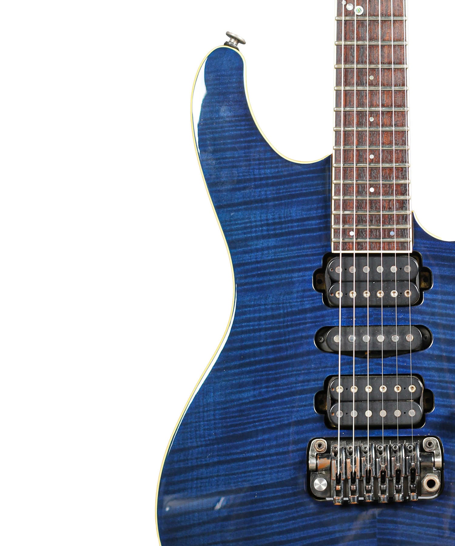 Used] Đàn guitar điện Ibanez SV5470F Electric Guitar, Natural Blue