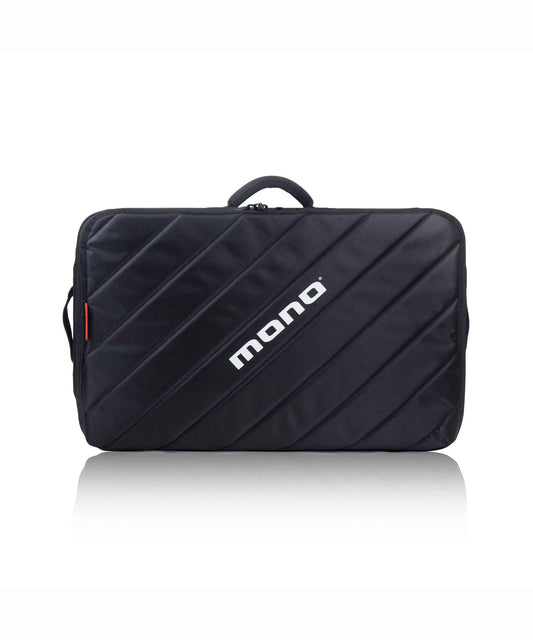 MONO Pedalboard Medium, Black and Tour Accessory Case 2.0, Black