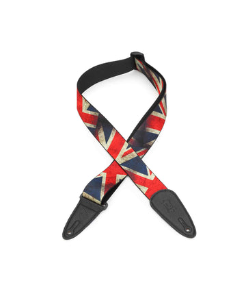 Dây đeo đàn guitar Levy's MDP Polyester Guitar Strap - United Kingdom