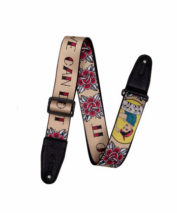 Dây đeo đàn guitar Levy's MPD2-125 Graphic Waves Series Polyester Guitar Strap – Rosie The Riveter