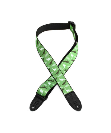 Dây đeo đàn guitar Levy's MPJR-003 Kids Guitar Strap - Dinosaur