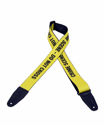 Dây đeo đàn guitar Levy's MPS2-006 Graphic Waves Series Polyester Guitar Strap - Crime Scene