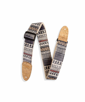 Dây đeo đàn guitar Levy's MX8-002 Cork Series Guitar Strap - Zanzibar