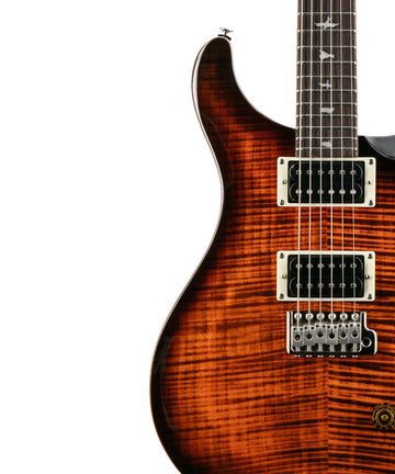 Đàn Guitar Điện PRS SE Custom 24 Electric Guitar, Orange Tiger Smokeburst