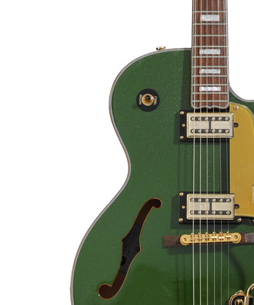 Đàn Guitar điện Epiphone Emperor Swingster Hollowbody Electric Guitar - Forest Green Metallic
