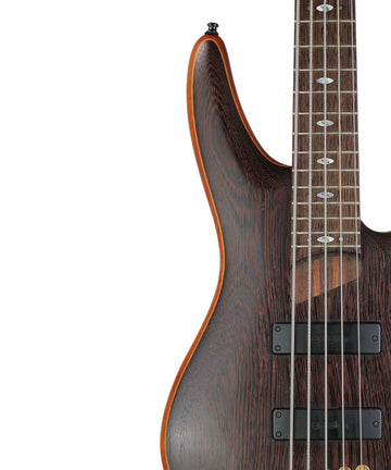 |Mint| Đàn guitar bass Ibanez Prestige SR5005 Modded 5-string Bass Guitar - Wenge