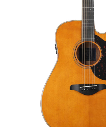 Đàn Guitar thùng Yamaha A3M ARE Dreadnought Cutaway Acoustic-electric Guitar - Vintage Natural