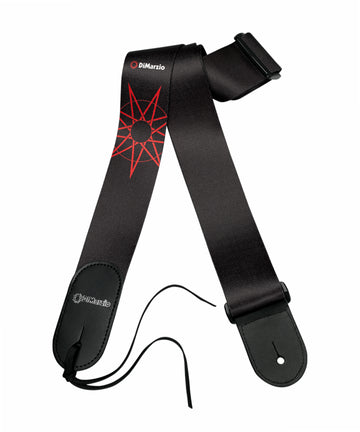 Dây đeo đàn guitar DiMarzio DD3148 Jim Root #4 Standard Guitar Strap - Black