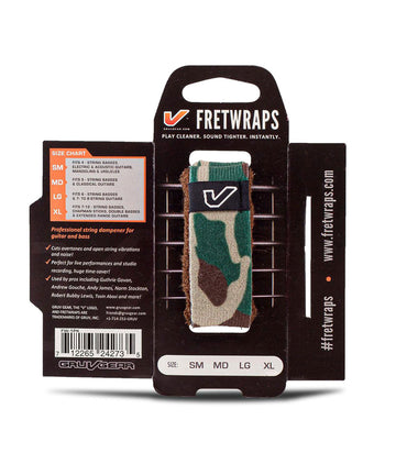 Vòng chặn dây đàn Gruv Gear FretWraps Green Camo