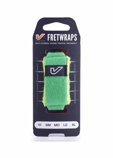 Vòng chặn dây đàn Gruv Gear FretWraps Green