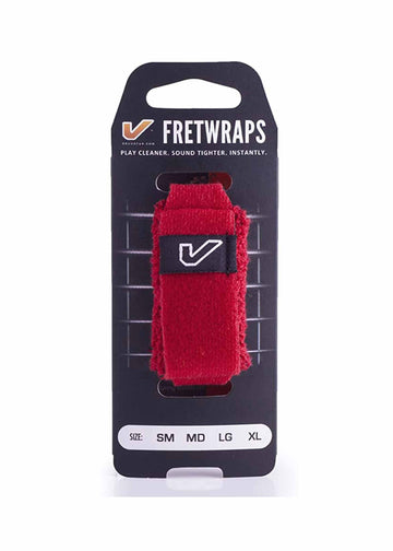 Vòng chặn dây đàn Gruv Gear FretWraps Red