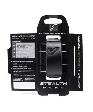 Vòng chặn dây đàn Gruv Gear FretWraps Stealth Edition