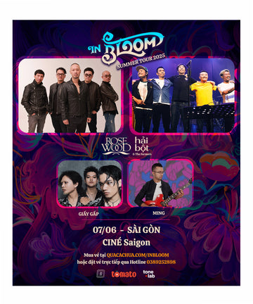 IN BLOOM Summer Tour 2025 | ROSEWOOD X HẢI BỘT & The Farmers | Sài Gòn | Regular Ticket