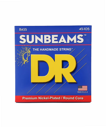 Dây đàn guitar bass DR Strings™ SUNBEAM - Nickel Plated Bass Strings: Medium 45-105