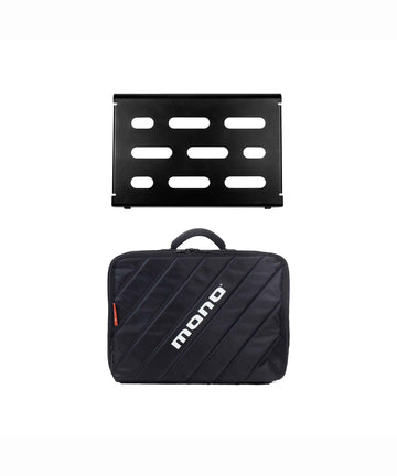MONO Pedalboard Small With Club Accessory Case 2.0 - Black