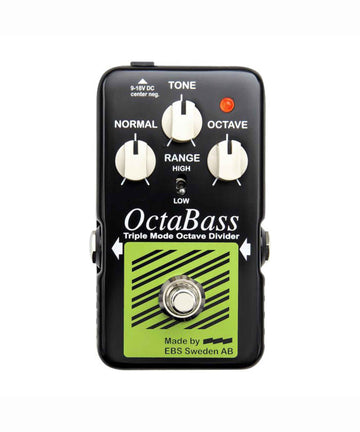EBS OctaBass Blue Label Triple Mode Octave Divider Pedal