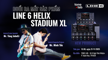 LINE 6 HELIX STADIUM XL: Sự kiện ra mắt sản phẩm cùng Yamaha Music Vietnam