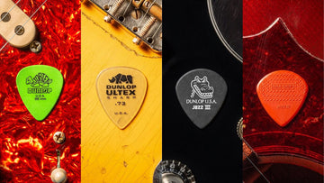 4 Chất Liệu Pick Guitar Phổ Biến Mà Bạn Nên Biết (Jim Dunlop)