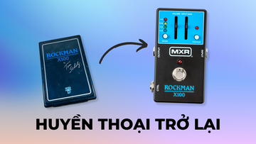 MXR Ra Mắt Pedal Rockman X100: Cả Thập Niên 80 Trong Một Chiếc Pedal!