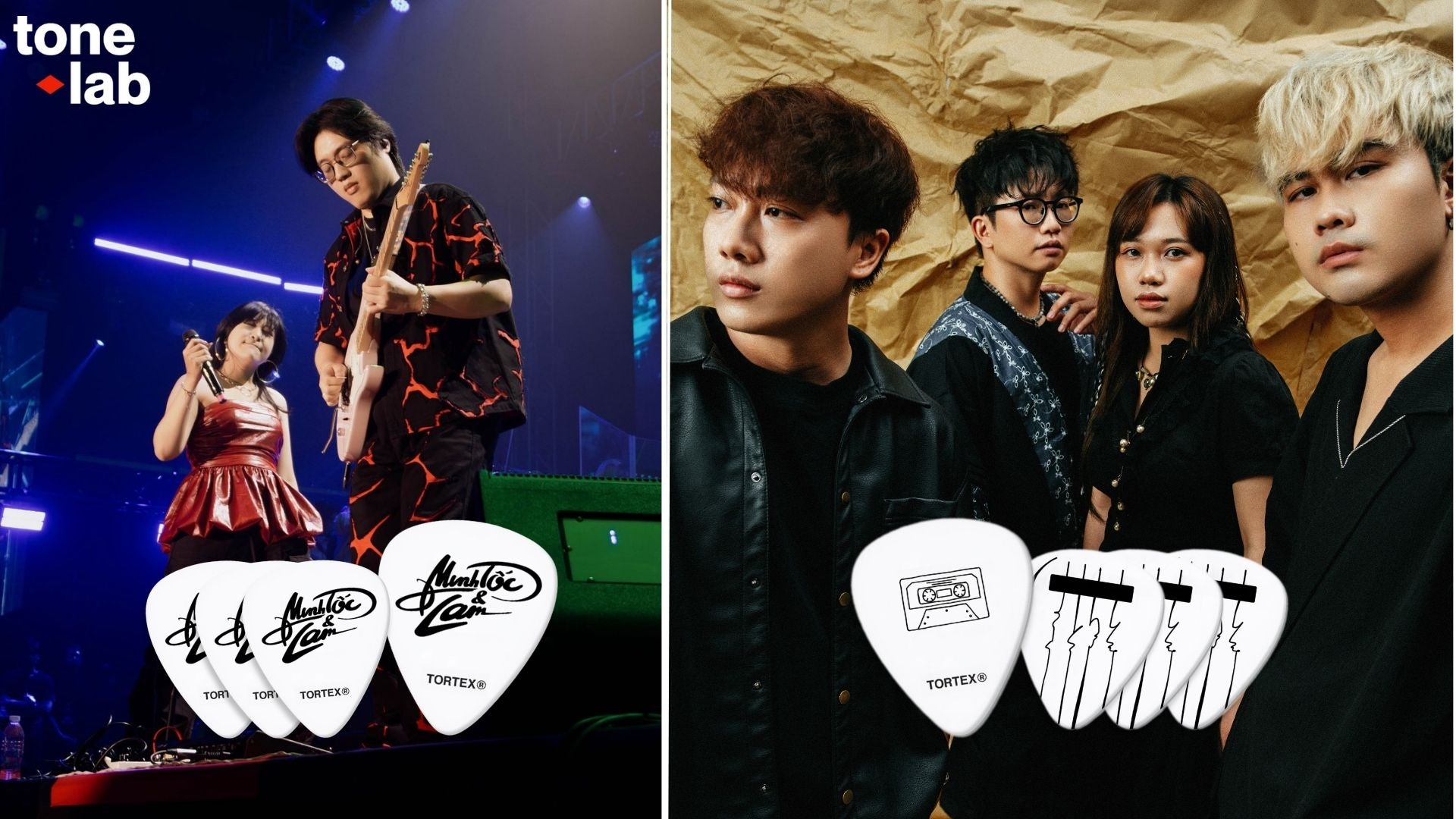 The Cassette và Minh Tốc & Lam Ra Mắt Custom Pick cùng Jim Dunlop