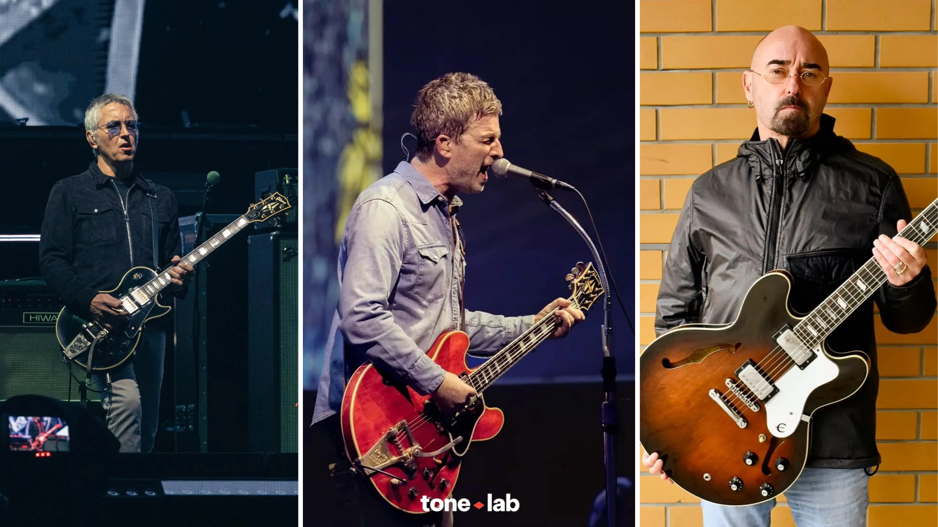 Dàn Guitar Được Sử Dụng Tại Oasis Live '25 (Noel Gallagher, Gem Archer, Bonehead )