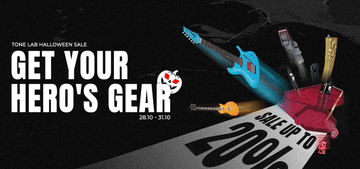 Halloween Tại Tone Lab | Hóa Thân Thành Guitar Hero, Săn Gear Với Ưu Đãi Đặc Biệt