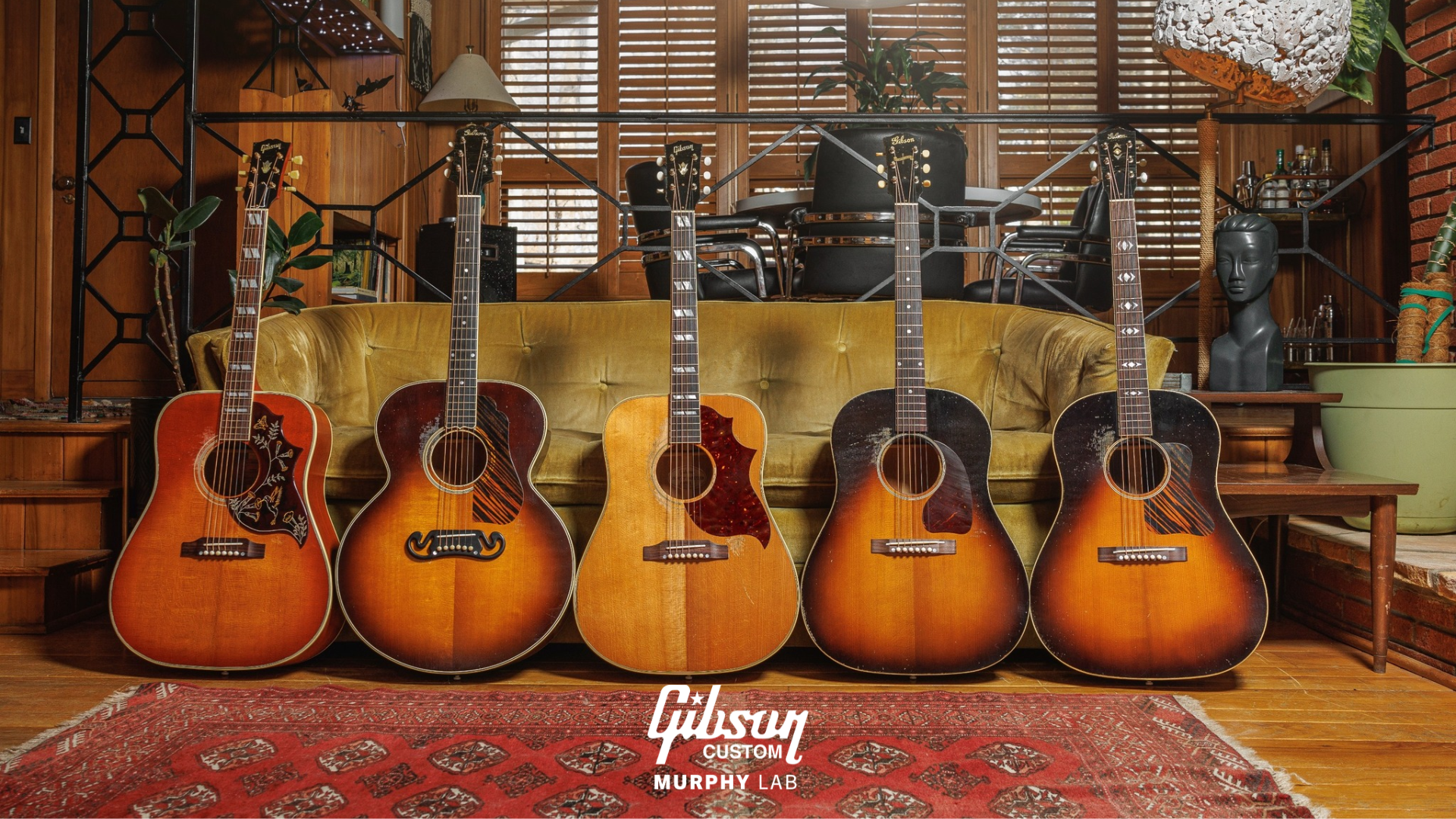 Gibson Murphy Lab Mở Rộng Dòng Acoustic Với 5 Mẫu Heavy Aged
