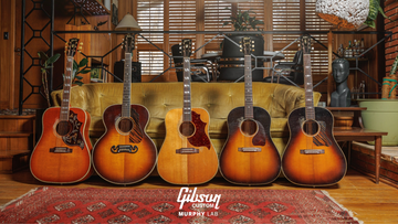 Gibson Murphy Lab Mở Rộng Dòng Acoustic Với 5 Mẫu Heavy Aged
