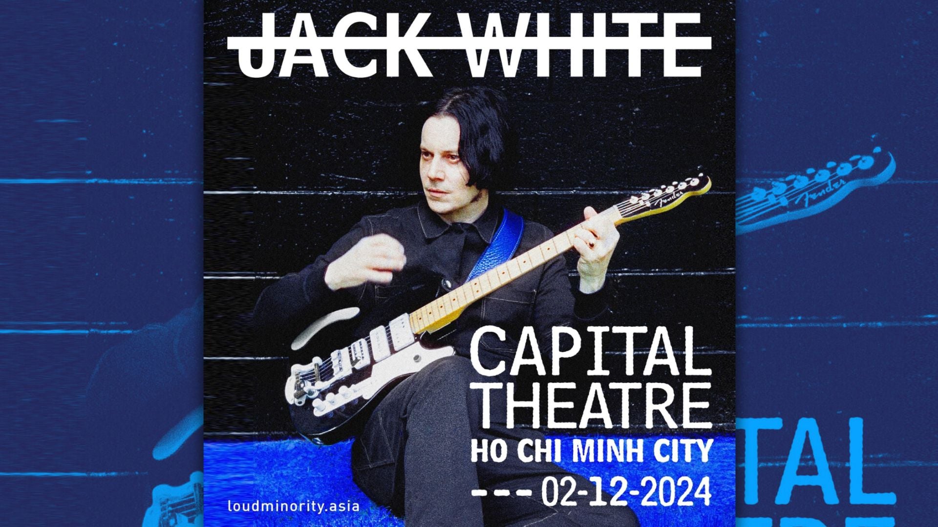 Chính thức: Huyền thoại Jack White Trở Lại Việt Nam