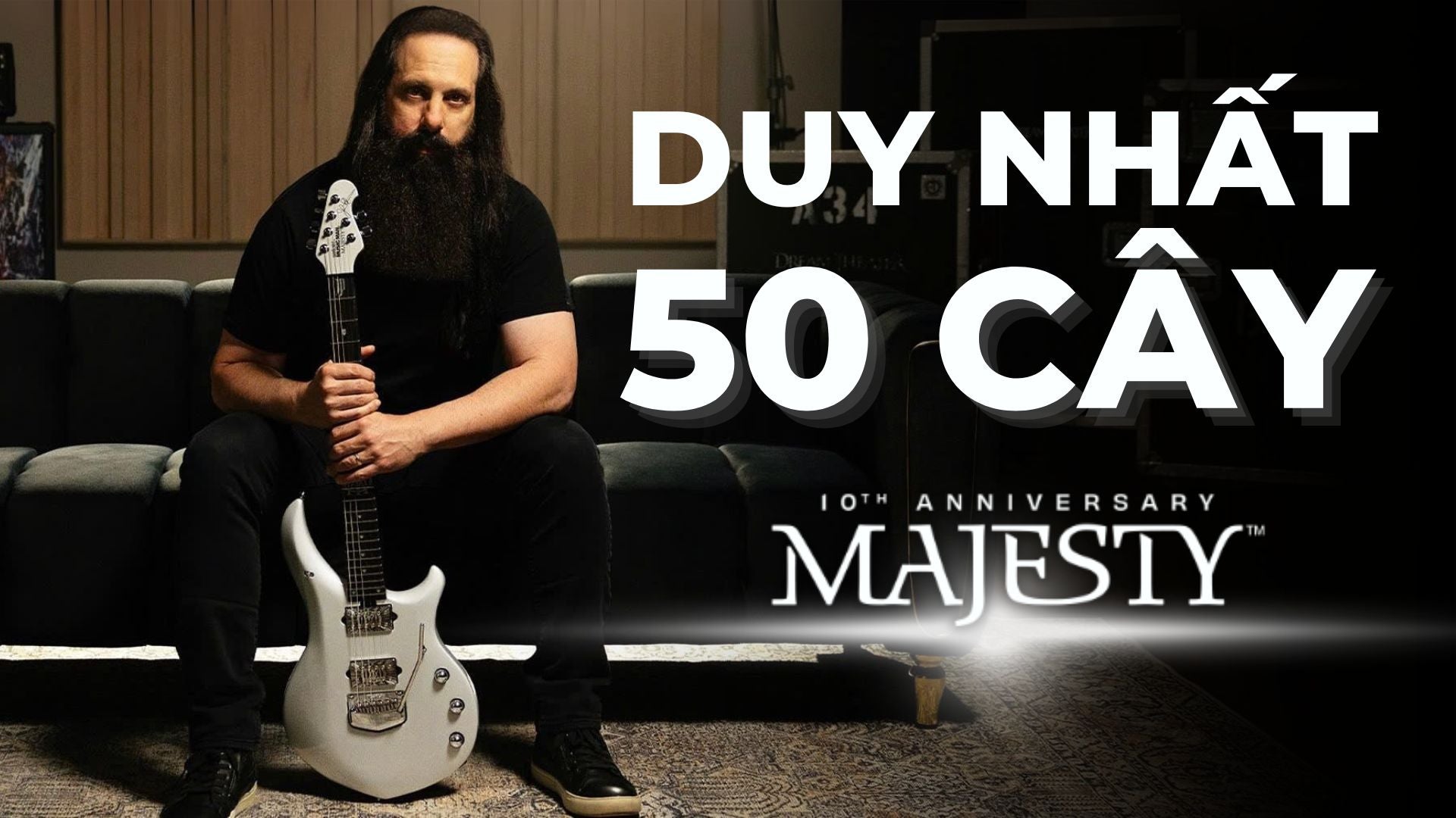 Ernie Ball Music Man 10th Anniversary Majesty - Kiệt Tác Kỷ Niệm 10 Năm Cùng John Petrucci