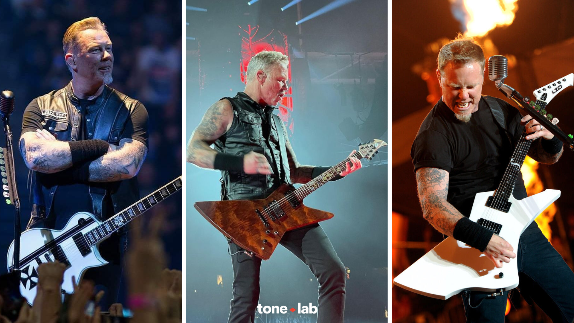 Những Cây Guitar Làm Nên ‘Thương Hiệu James Hetfield’