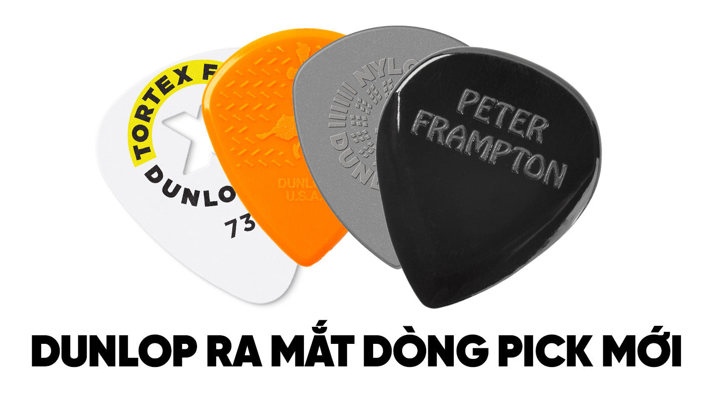 NAMM2025 - Dunlop cho ra mắt mẫu Tortex Flex X với thiết kế có grip lần đầu tiền cùng những mẫu pick khác!!