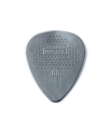 Jim Dunlop Nylon Max-Grip Standard Guitar Picks - 0.88mm