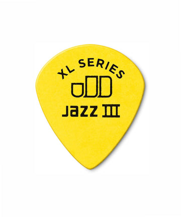 Jim Dunlop Tortex Jazz III XL Guitar Picks - 0.73mm Yellow