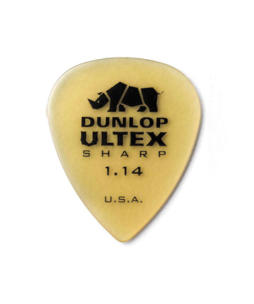 Jim Dunlop Ultex Sharp Guitar Picks - 1.14mm