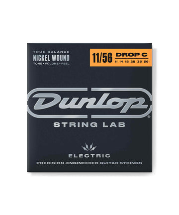 Jim Dunlop Nickel Plated Steel Electric Strings - .011-.056 Drop C