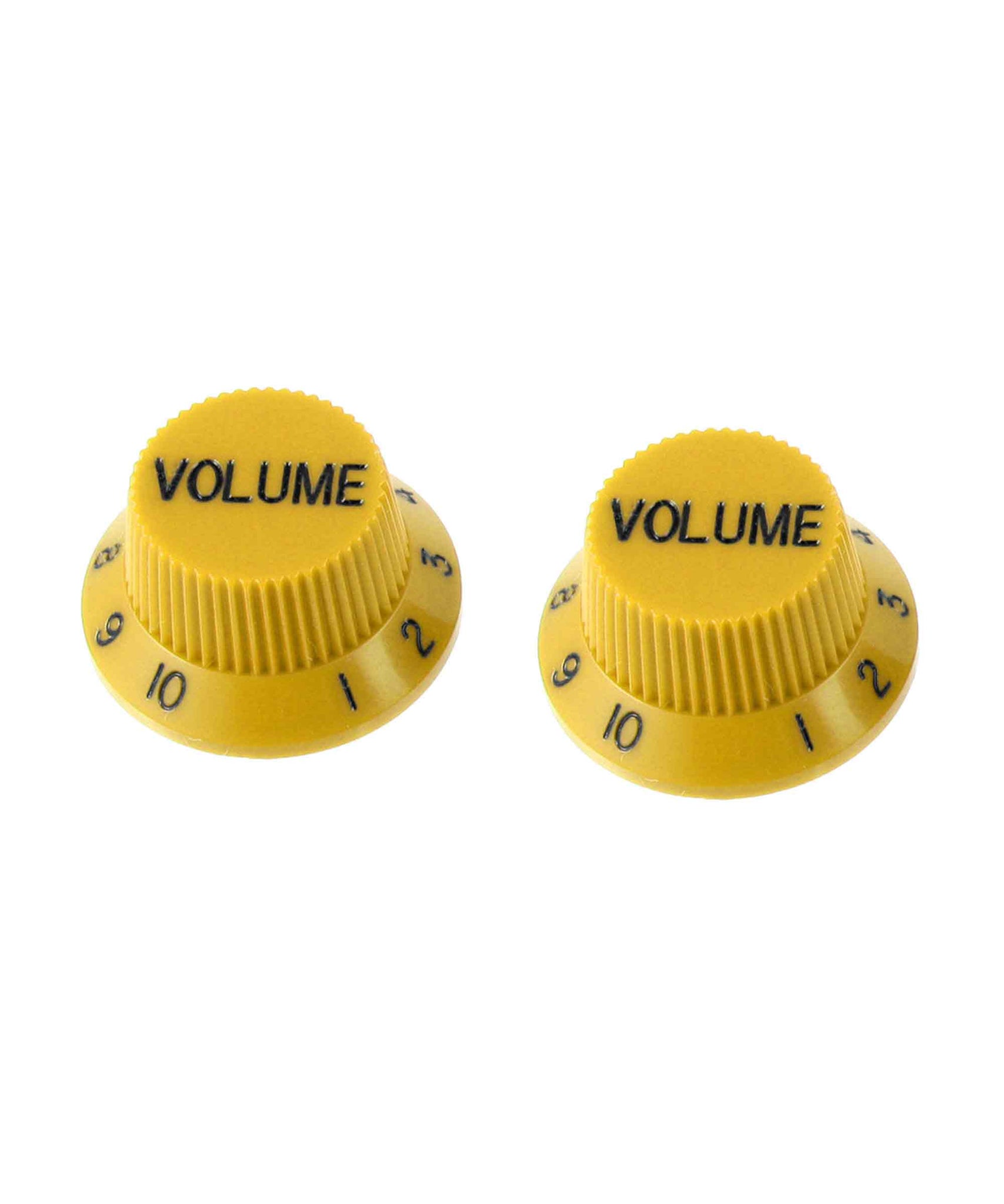 All Parts - Set of 2 Plastic Volume Knobs for Stratocaster