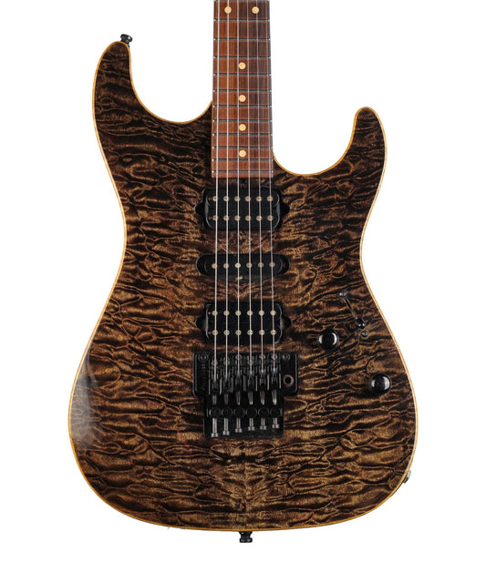 Suhr Standard Custom w/Quilted Maple Top - Charcoal Burst