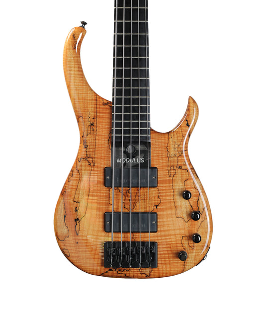 Modulus Graphite Quantum 5W with 19mm Spacing Electric Bass - Spalted Maple