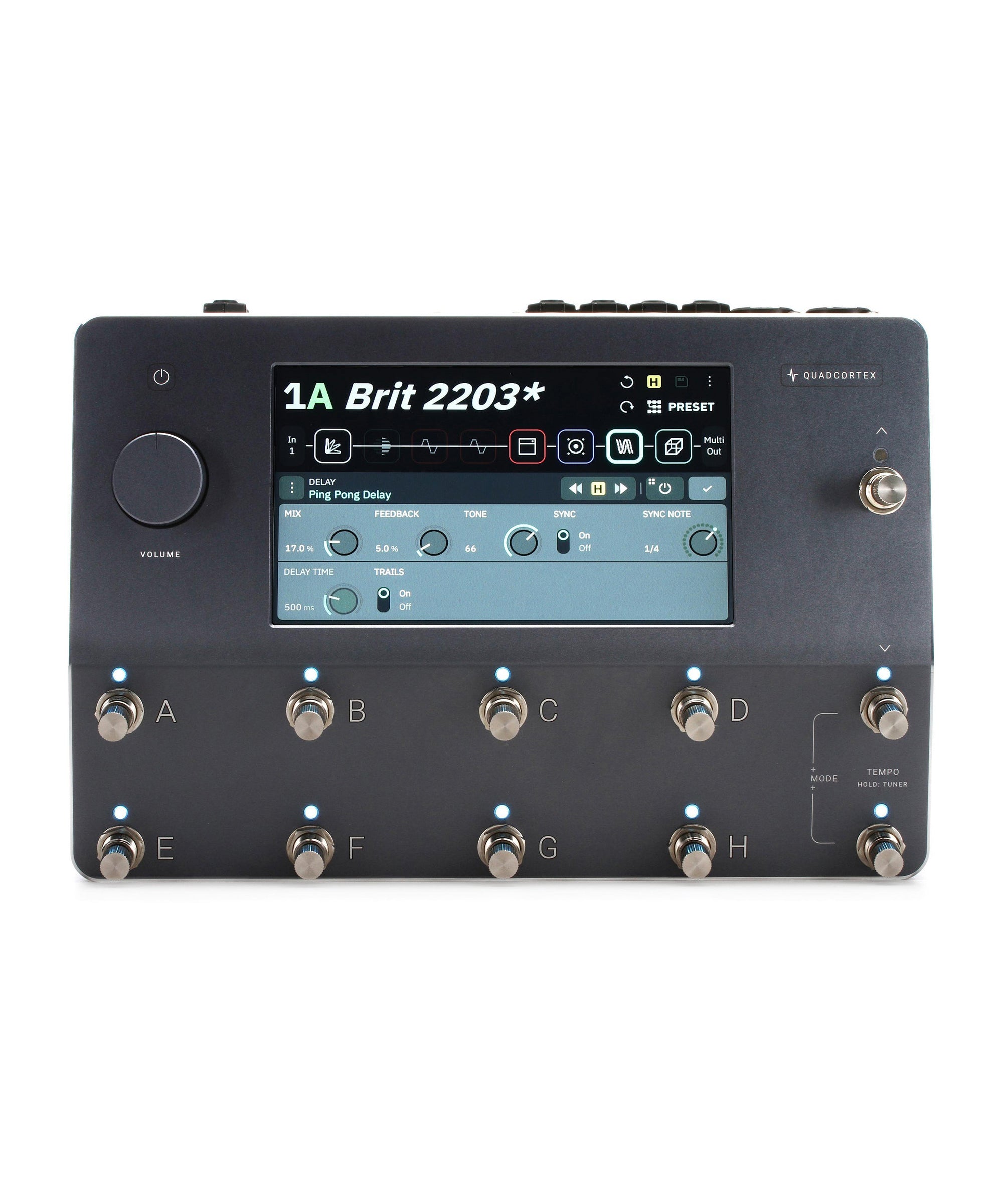 Neural DSP Quad Cortex Quad-Core Guitar Digital Effects Modeler