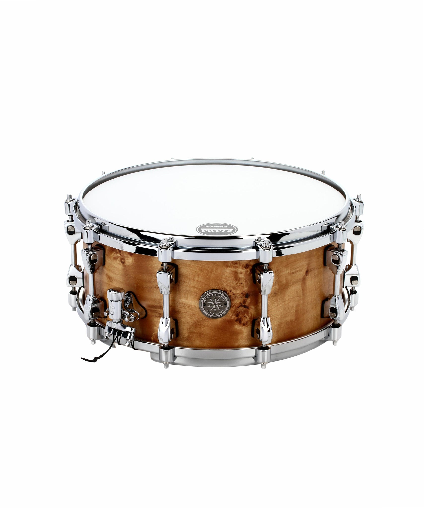 Trống Snare TAMA PMM146 6x14inch Starphonic - Satin Mappa Burl