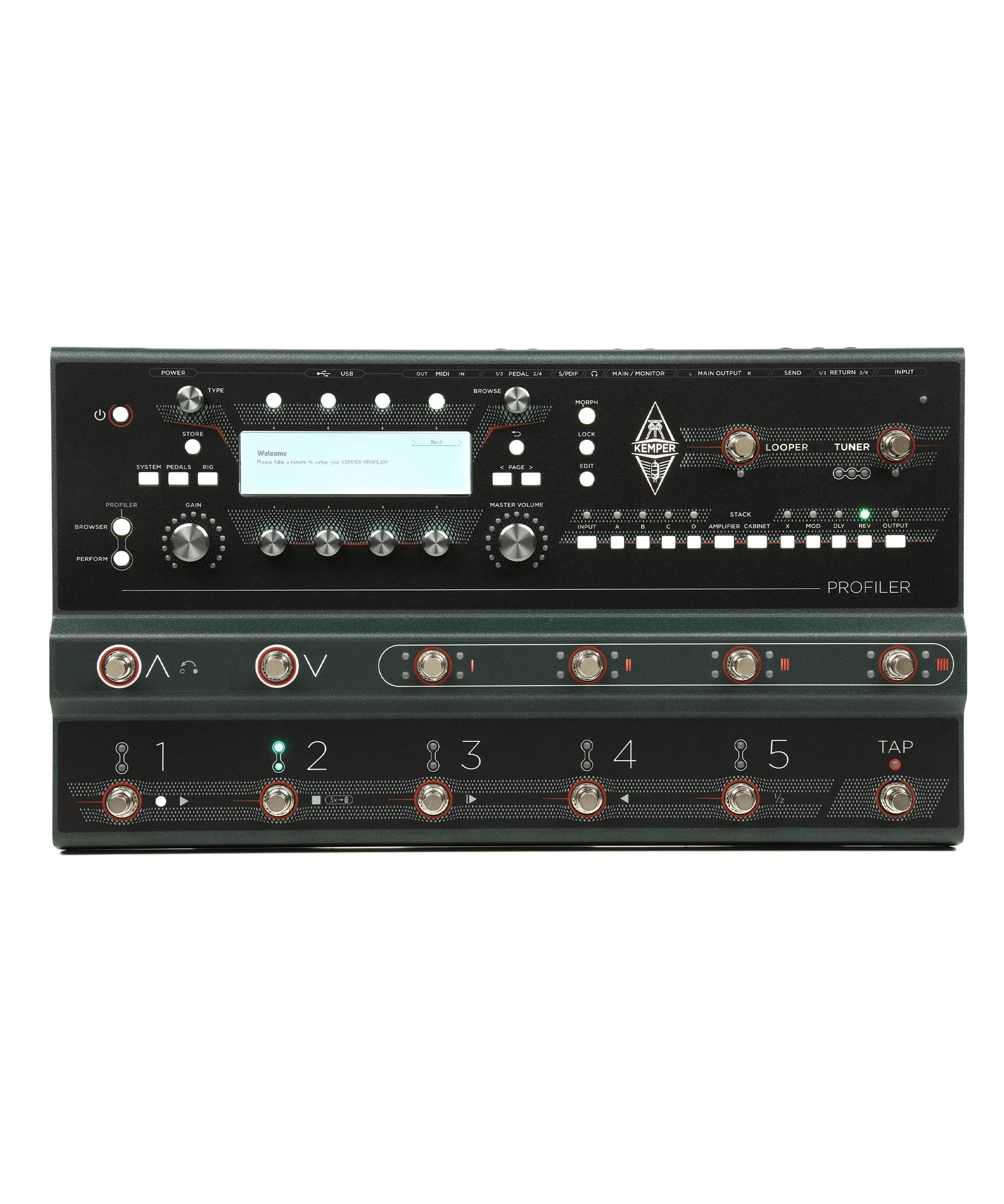 Kemper Profiler Stage Floorboard Amp Profiler