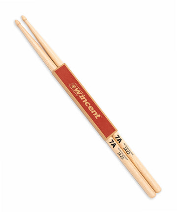 Dùi trống Wincent Jazz Hickory - 7AJ - Acorn Tip