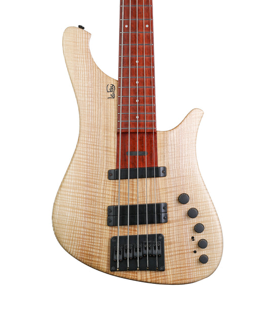 Le Fay Herr Schwarz 5 Strings Bass Guitar - Natural